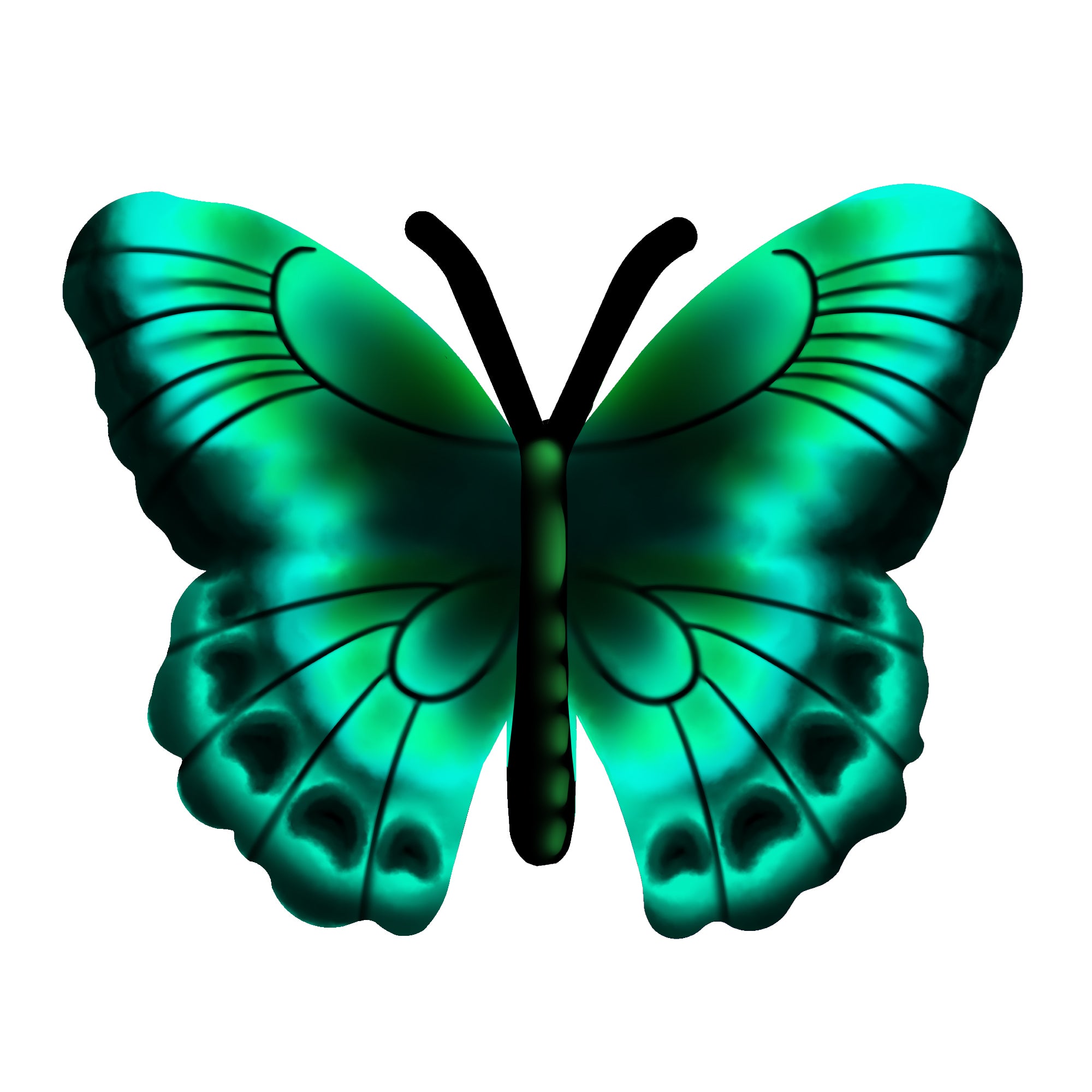 Maackii Butterfly Metal Wall Art Outdoor & Indoor Butterfly Decor Metal Art Maker